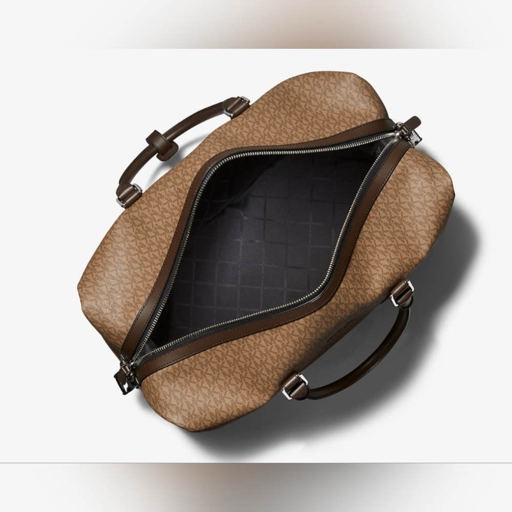 NWT Michael Kors Hudson Logo Weekender Bag - Picture 2 of 8